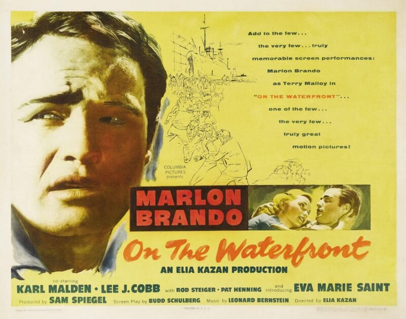 Marlon Brando on Movie Poster