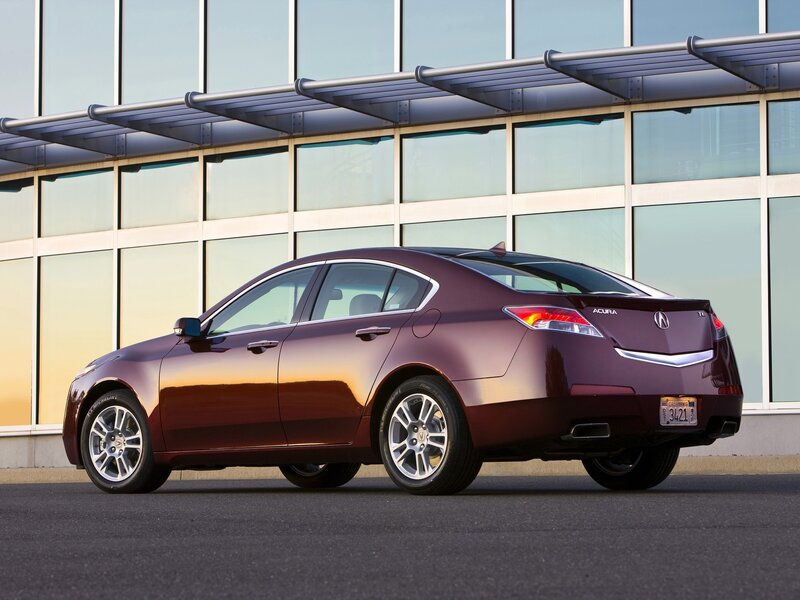 Maroon Acura Tl Sedan — Calm