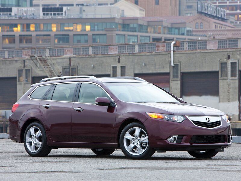 maroon acura tsx wagon