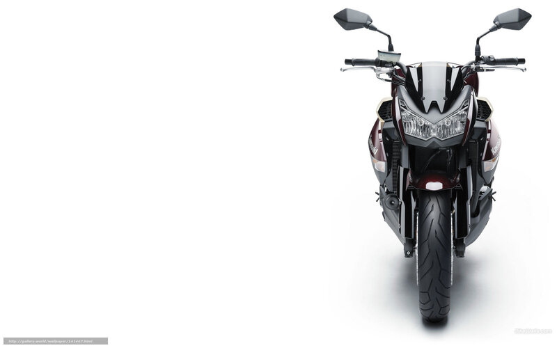 Maroon and Black Motorcycle — Neutral, Photograph
