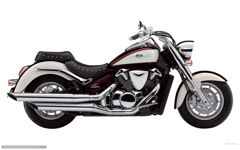 Maroon and White Motorcycle