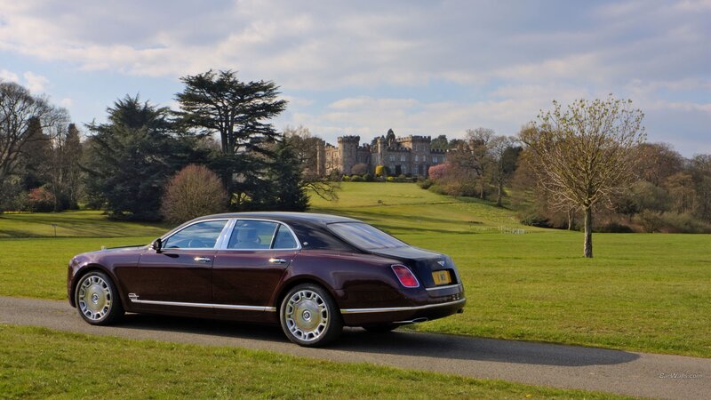 Maroon Bentley Sedan — Serene