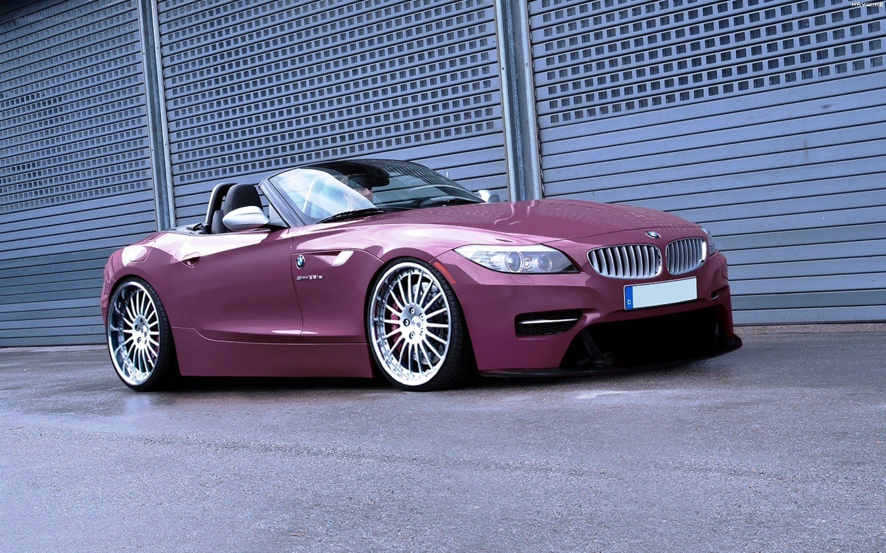 maroon bmw z4 convertible