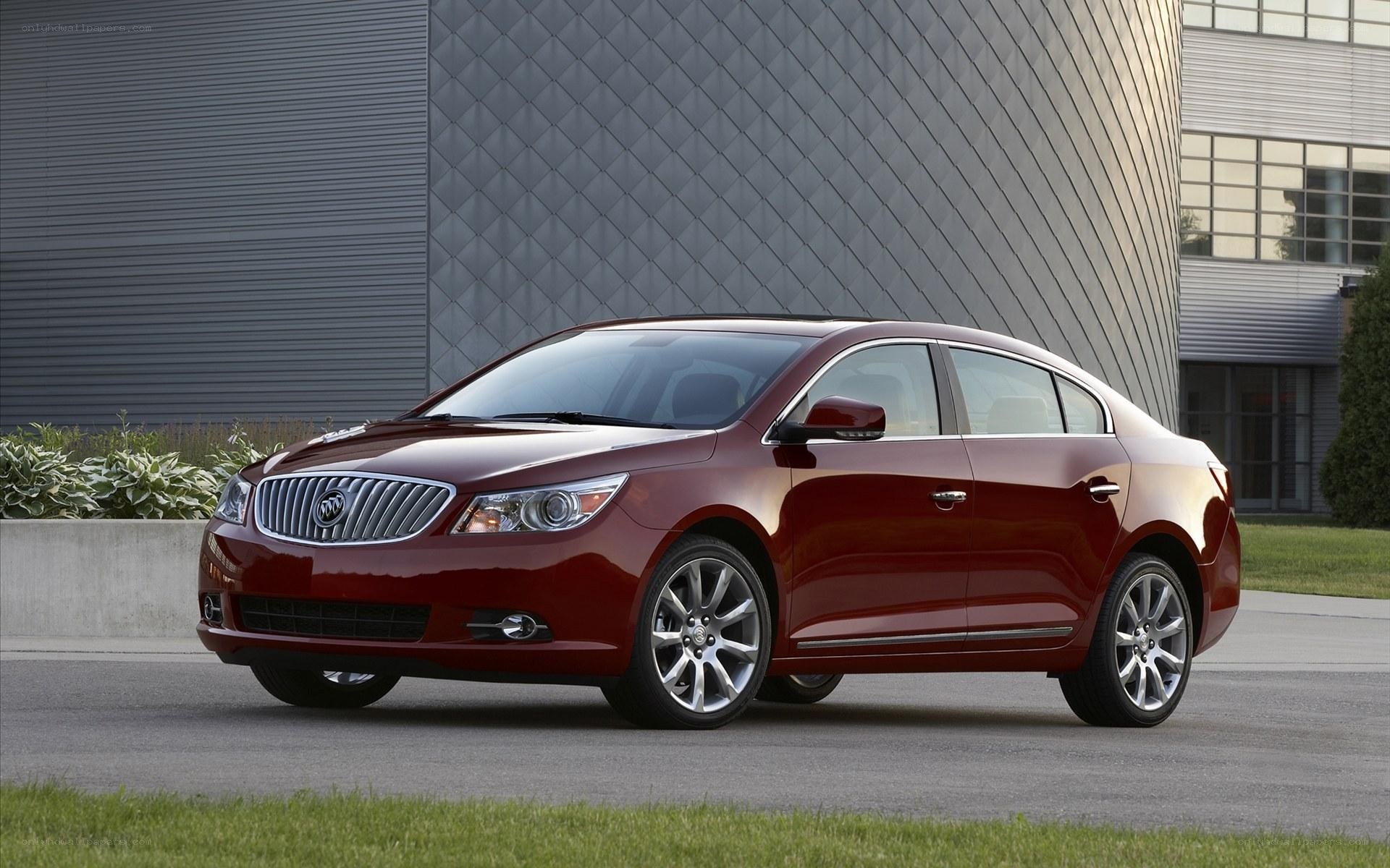 maroon buick sedan