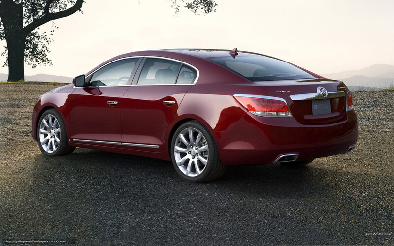 Maroon Buick Sedan — Serene