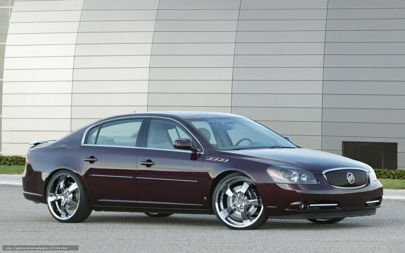 maroon buick sedan