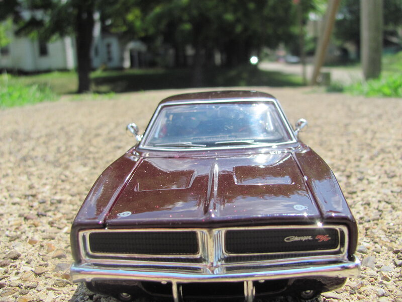 Maroon Car Model
