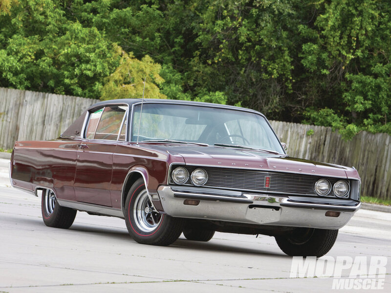 Maroon Chrysler Sedan