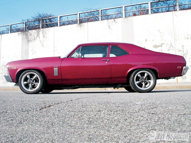 Maroon Classic Car — Calm, Afternoon, Photograph