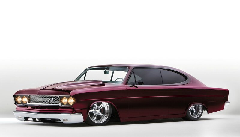 Maroon Classic Car — Dramatic, Photograph