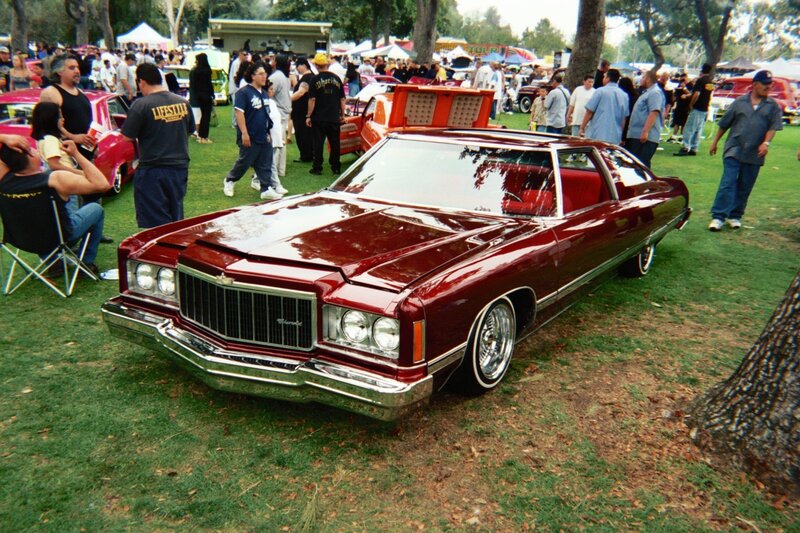 Maroon Classic Car — Outdoor, Afternoon