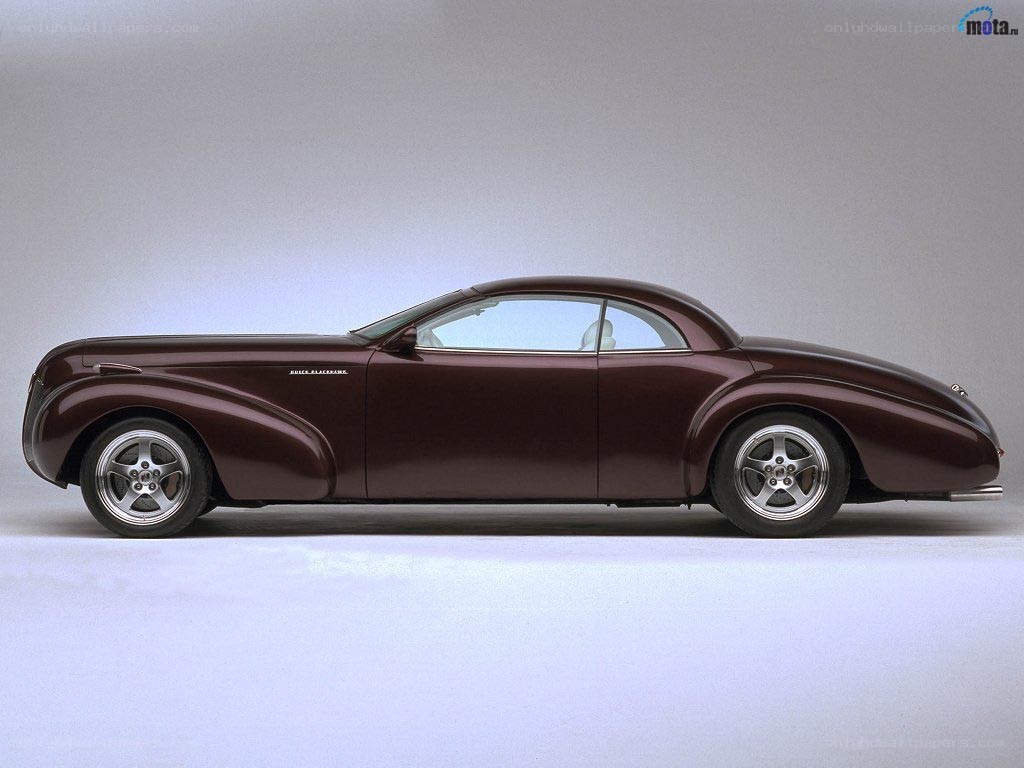 maroon classic car side view