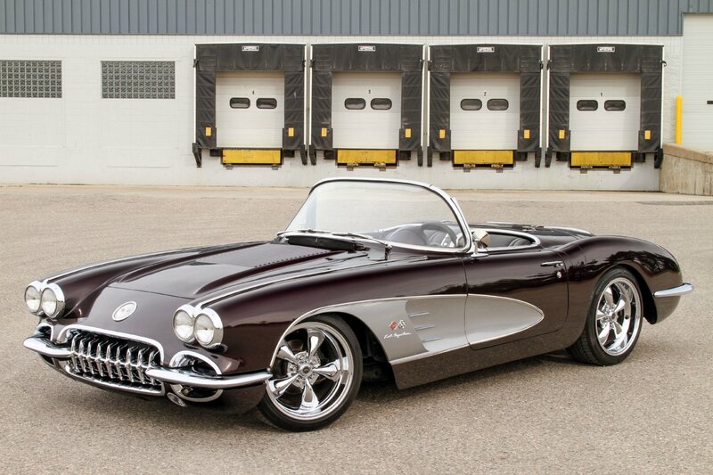 Maroon Classic Convertible — Calm