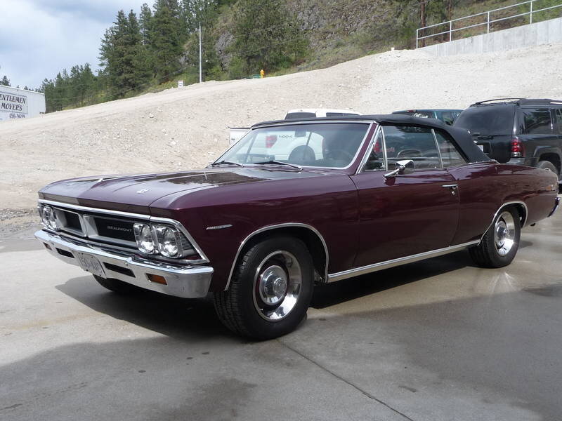 maroon classic convertible car