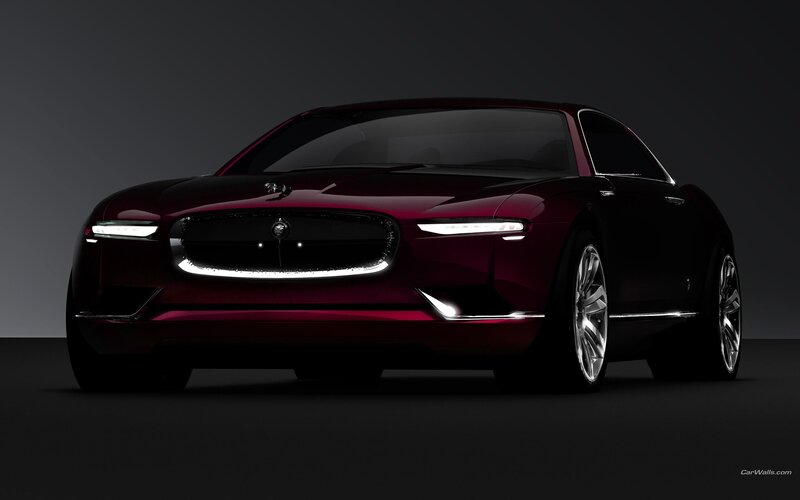 maroon concept car
