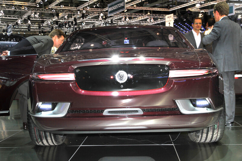 Maroon Concept Car — Formal
