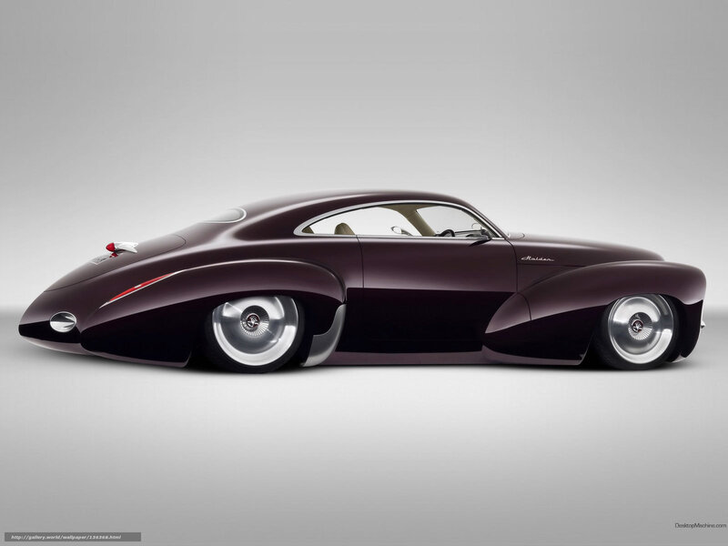 Maroon Concept Car — Sleek, 3d Render