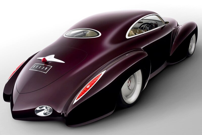 Maroon Concept Car — Sleek, 3d Render, Wheel, Taillight