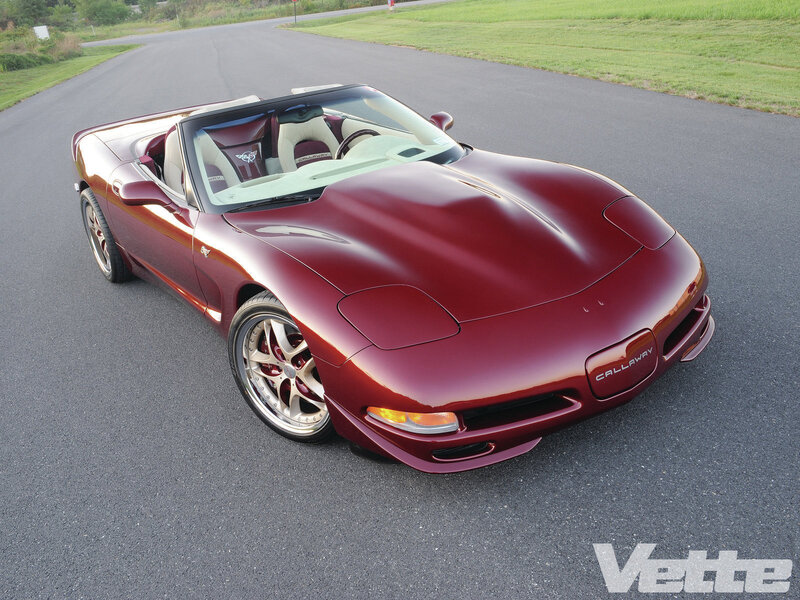 Maroon Convertible Car — Calm