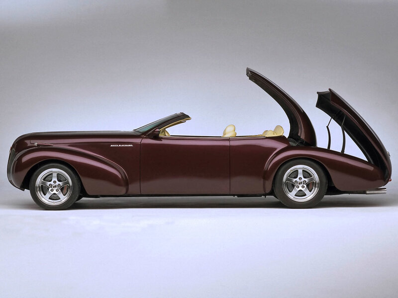 Maroon Convertible Car — Neutral, Photograph, Open Doors