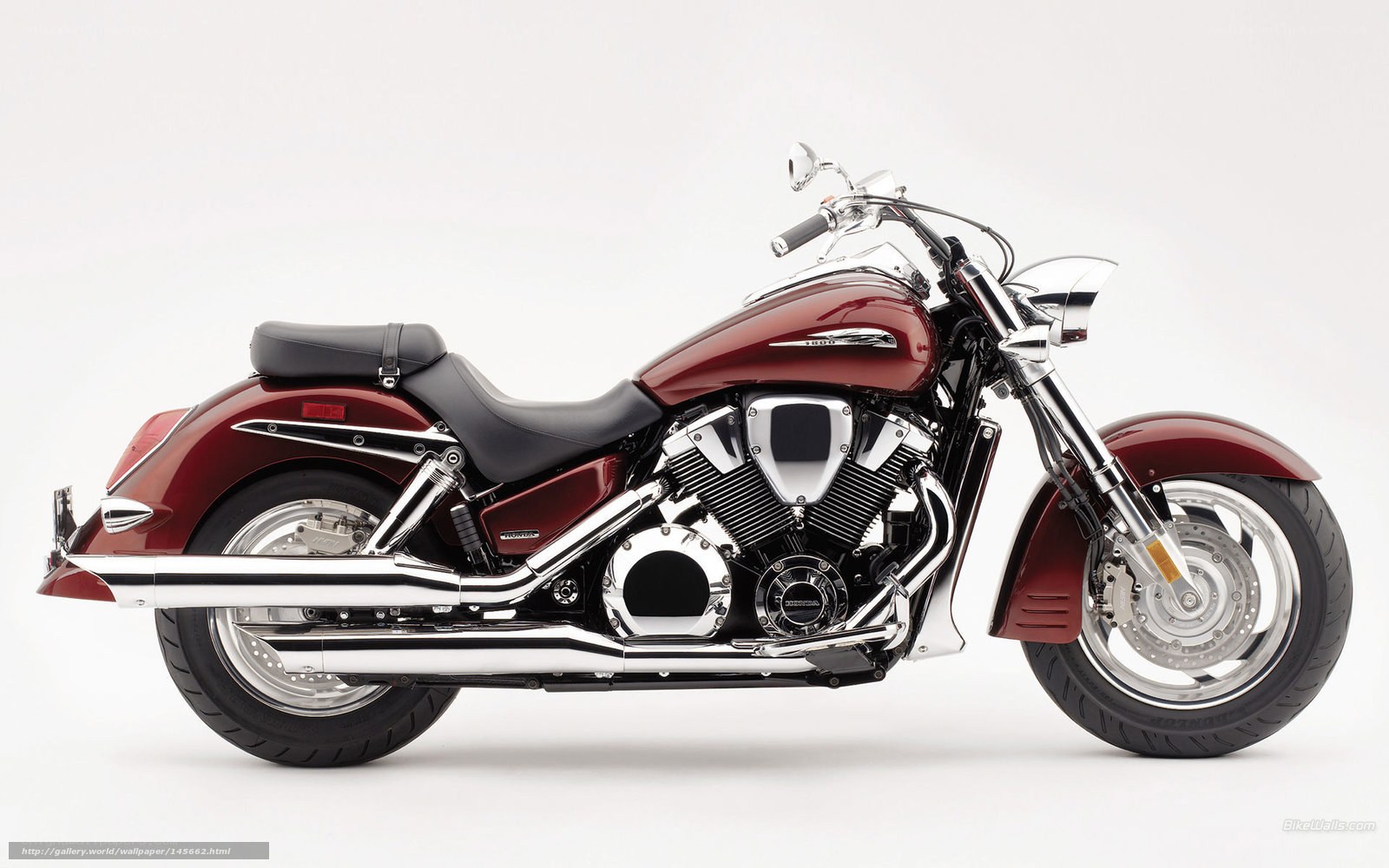 Maroon cruiser motorcycle