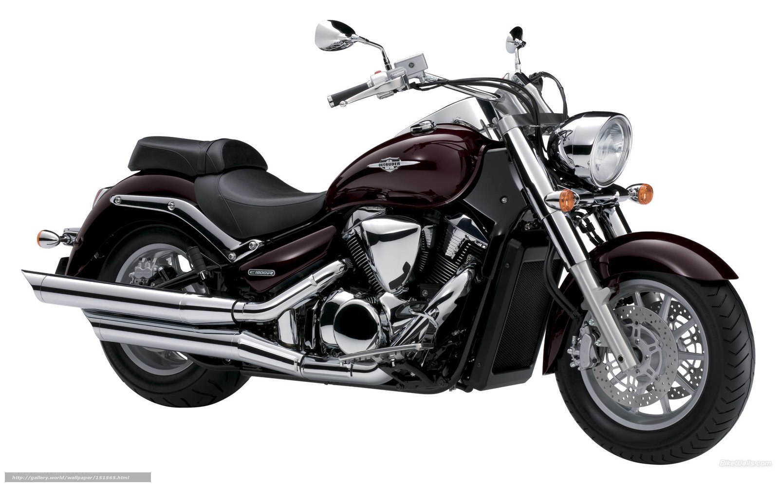 Maroon cruiser motorcycle