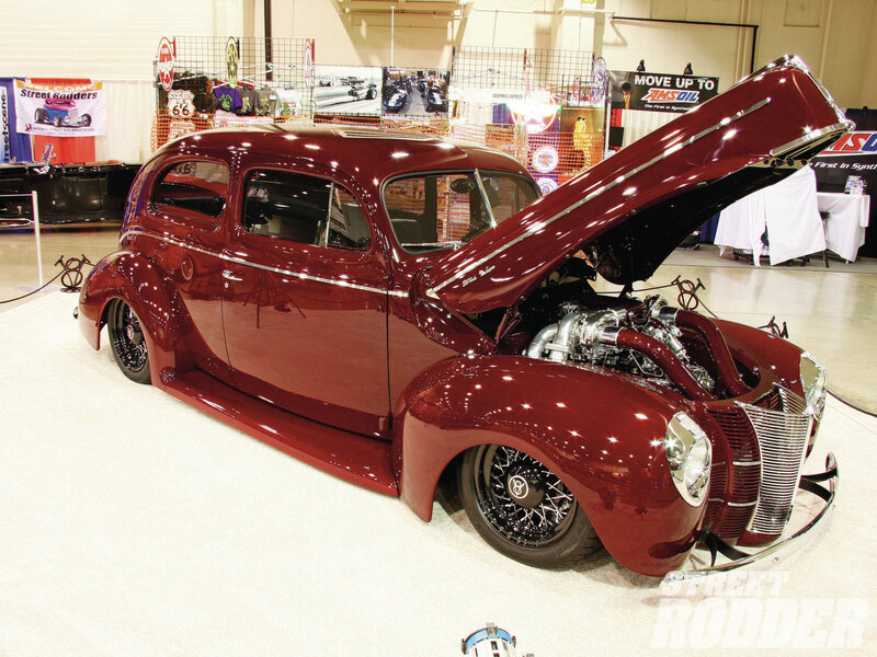 Maroon Custom Car — Showcase