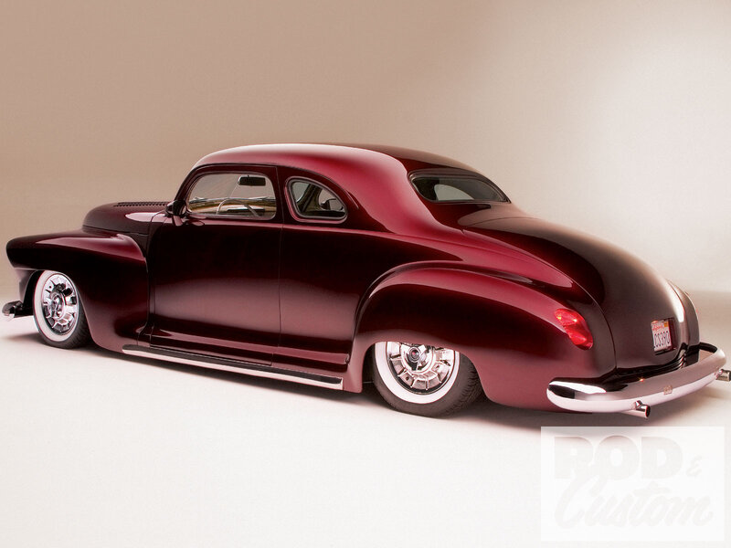 Maroon Custom Coupe — Calm