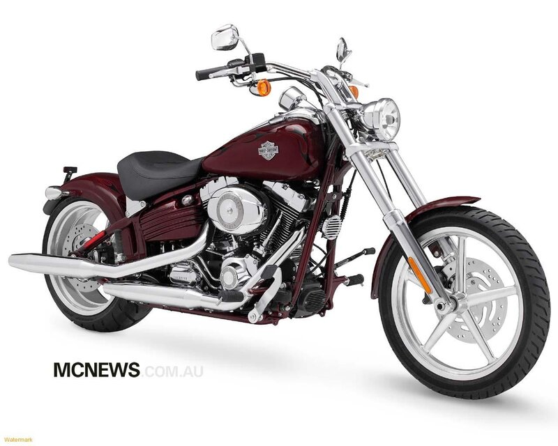 Maroon Harley-Davidson motorcycle