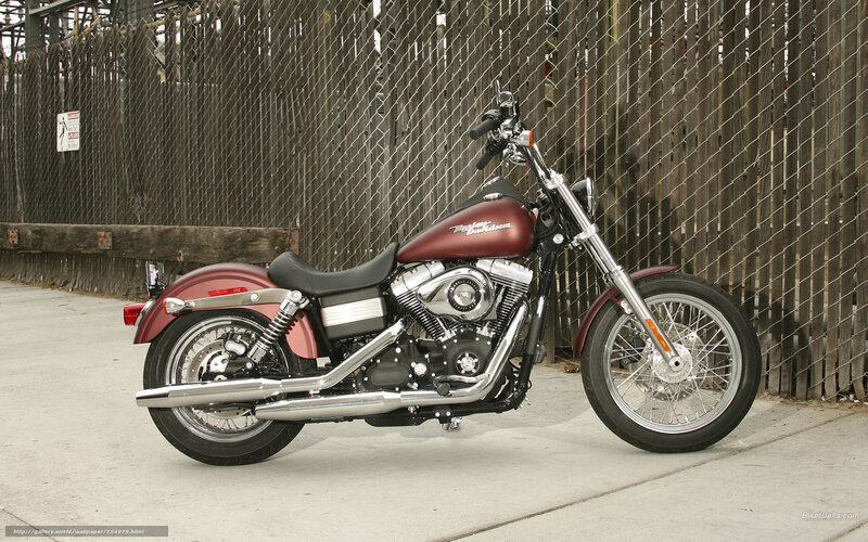 Maroon Harley-davidson Motorcycle — Neutral, Afternoon, Photograph