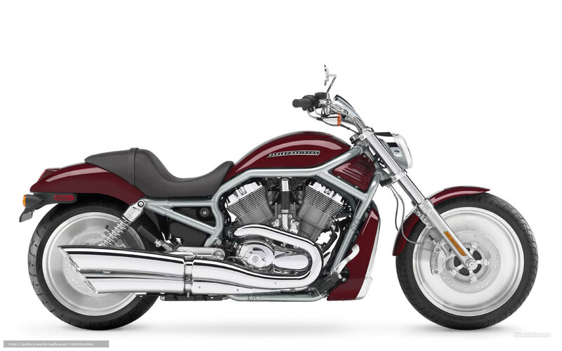 Maroon Harley-davidson Motorcycle — Neutral, Photograph, Seat, Engine