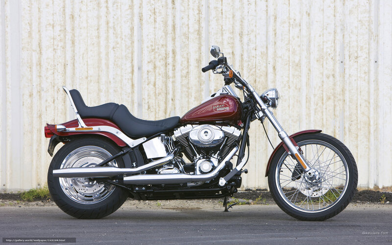 Maroon Harley-davidson Motorcycle — Neutral
