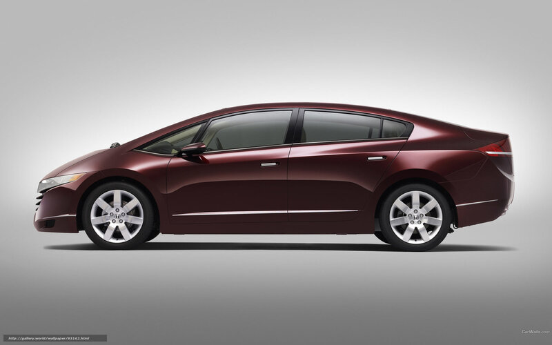 maroon honda insight sedan