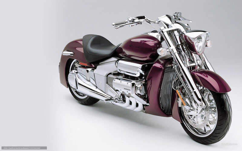 Maroon Honda motorcycle