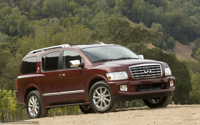 Maroon Infiniti Fx Suv — Serene