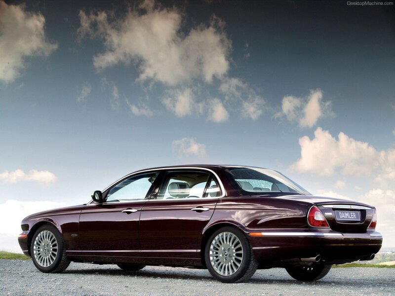 maroon jaguar xj sedan