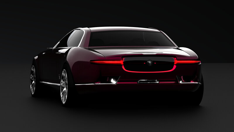 Maroon Luxury Car