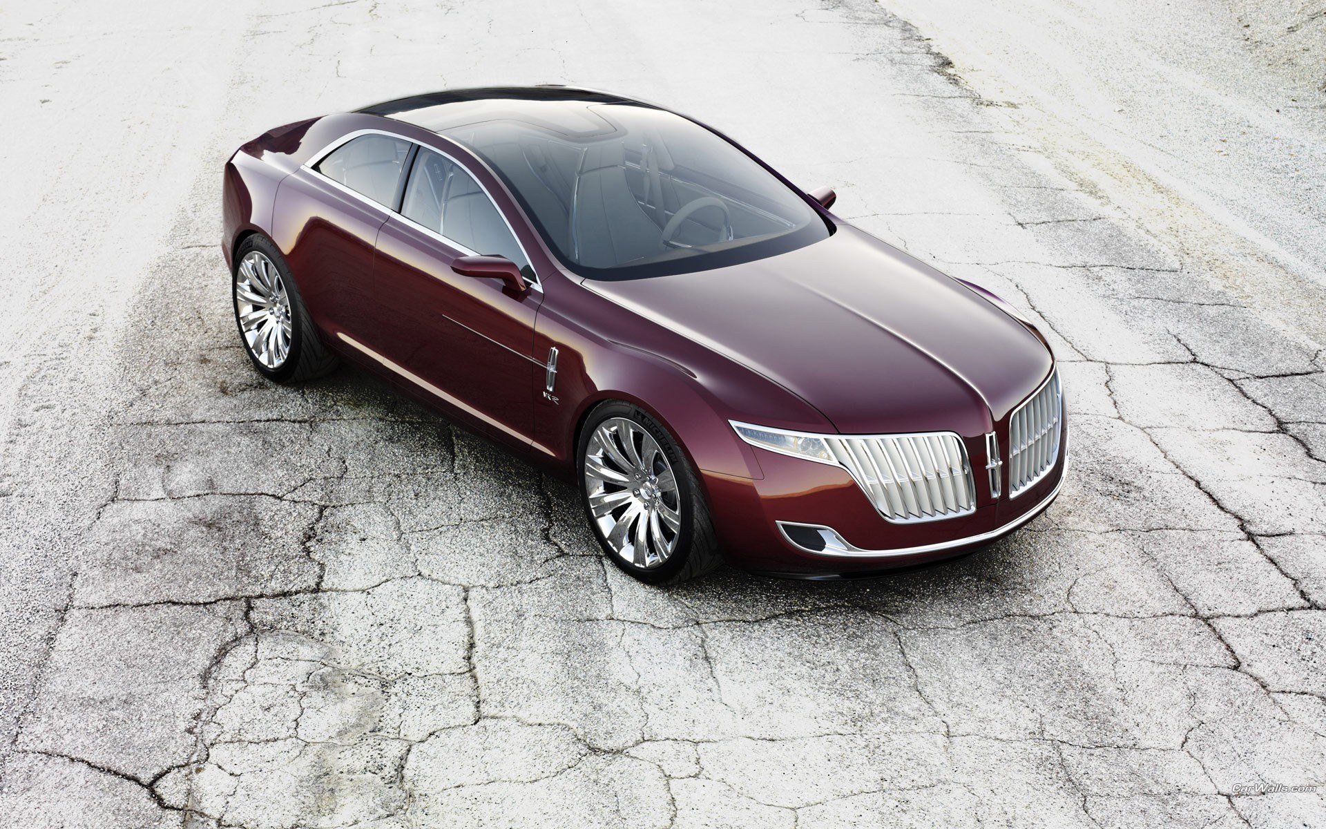 maroon luxury concept car