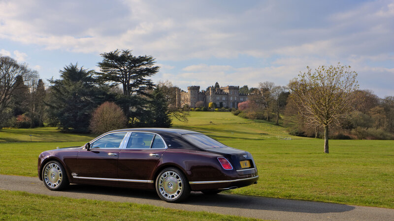 Maroon Luxury Sedan — Serene