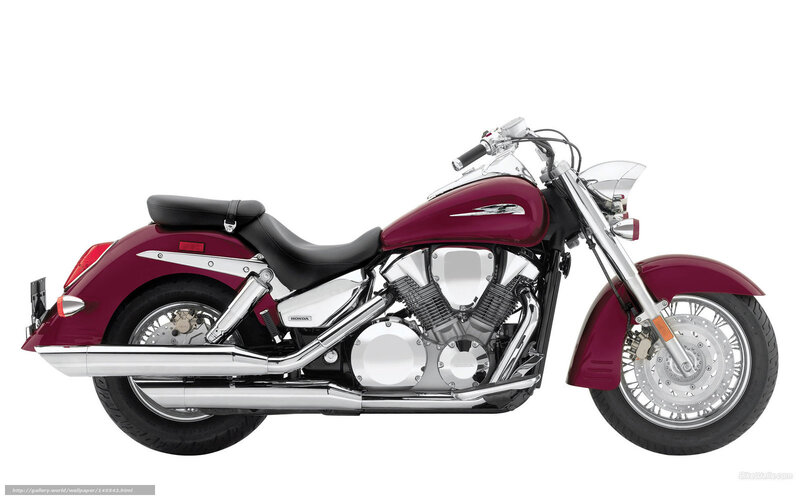 Maroon Motorcycle — Neutral, Photograph, Seat, Exhaust