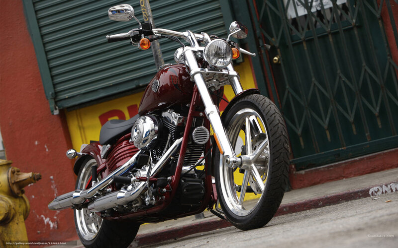 Maroon Motorcycle — Red