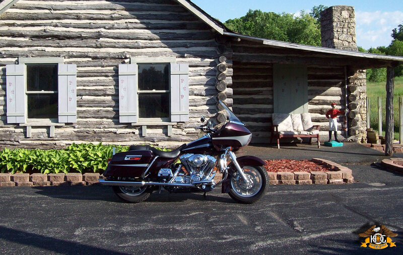 Maroon Motorcycle