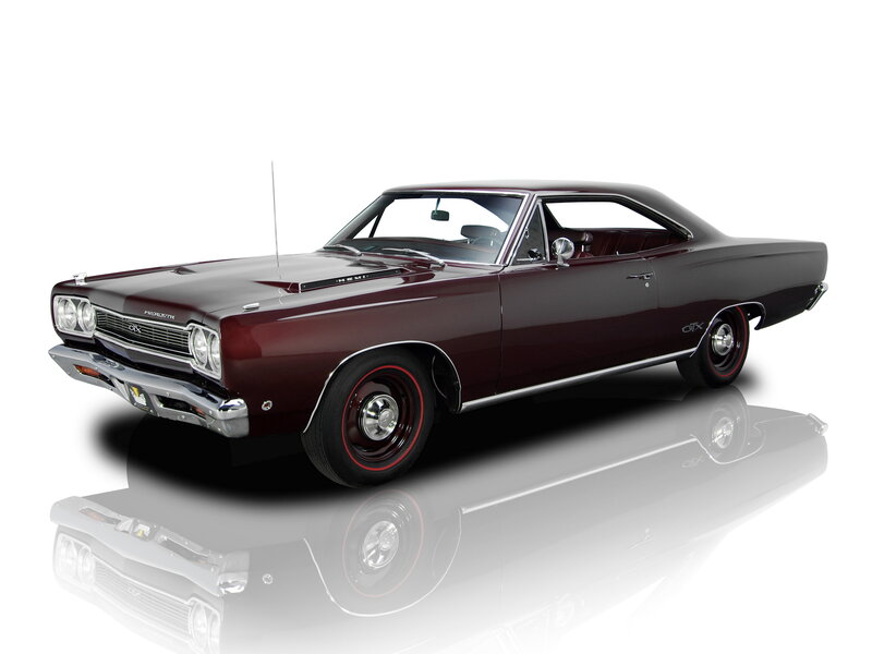 Maroon Muscle Car — Neutral