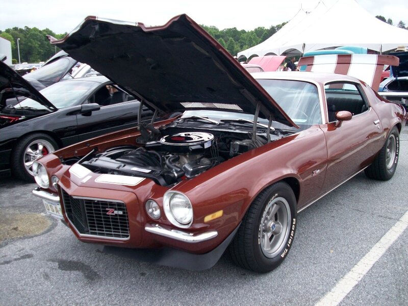 Maroon Muscle Car — Showcase
