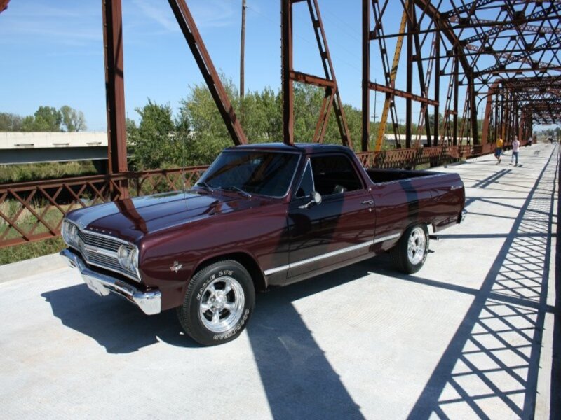 Maroon Pickup Truck — Calm