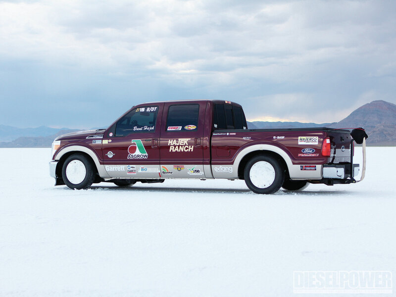 Maroon Pickup Truck — White