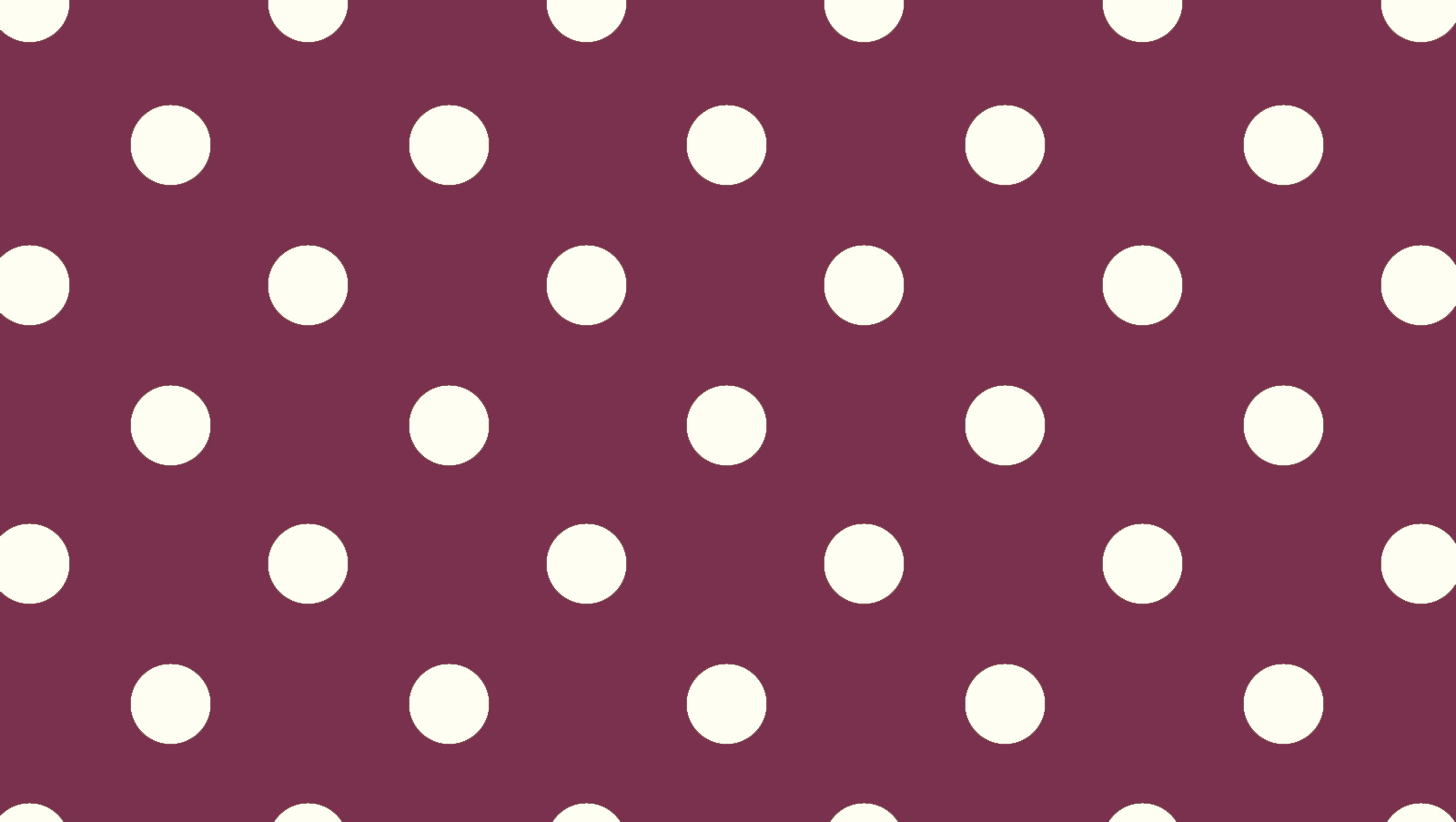 maroon polka dot pattern