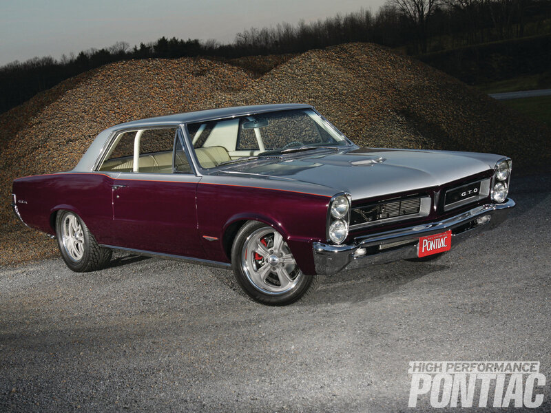 Maroon Pontiac Gto — Dramatic
