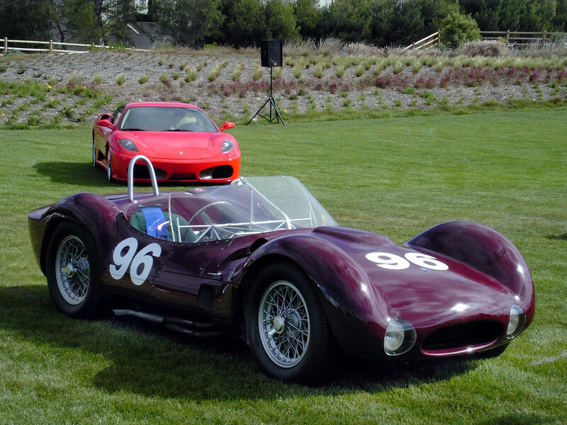 Maroon Race Car