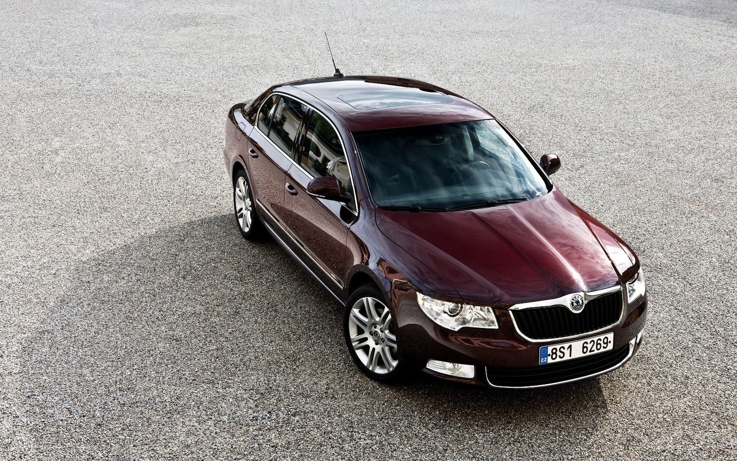 maroon sedan car